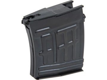 BTL Zásobník Low-Cap pro A&K SVD - černý, ocelový, tlačný, 50bb, Tornado 01