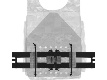 WSP Víceúčelový opasek Cummerbund Lightweight Gridle QD pro taktické vesty - černý, Wosport 01