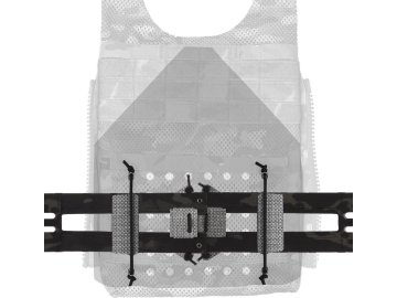WSP Víceúčelový opasek Cummerbund Lightweight Gridle QD pro taktické vesty - Multicam Black, Wosport 01