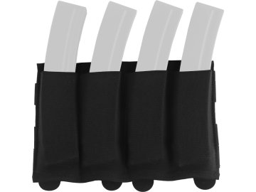 WSP Zásobníkový panel Speed na MOLLE pro samopalové zásobníky SMG - černý, MG-111-BLK, Wosport 01