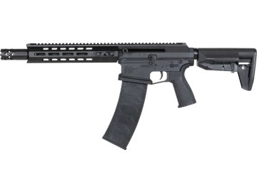 DBY Airsoftová brokovnice Genesis Arms Gen-12 - černá, celokov, Double Bell 01