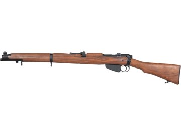 DBY Airsoftová zbraň SMLE No. 1 Mk. III - pravé dřevo, Double Bell 01