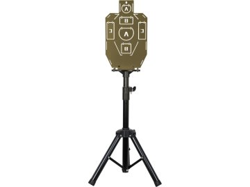 SPE Tréninkový terč ABC na stativu - zelený, Specna Arms 01