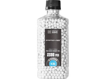 SPE Airsoftové kuličky Specna Arms PRIME™ 0,32g, 2500bb, láhev - bílé 01