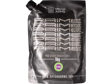 SPE Airsoftové kuličky Specna Arms PRIME™ BIO 0,20g, 1kg - bílé 01