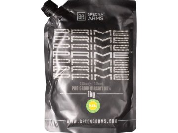 SPE Airsoftové kuličky Specna Arms PRIME™ BIO 0,23g, 1kg - bílé 01