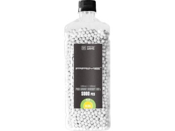 SPE Airsoftové kuličky Specna Arms PRIME™ BIO 0,23g, 5000bb, láhev - bílé 01