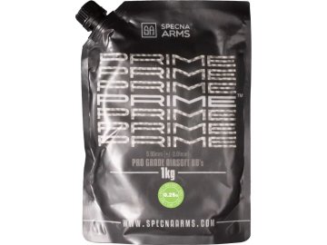 SPE Airsoftové kuličky Specna Arms PRIME™ BIO 0,25g, 1kg - bílé 01