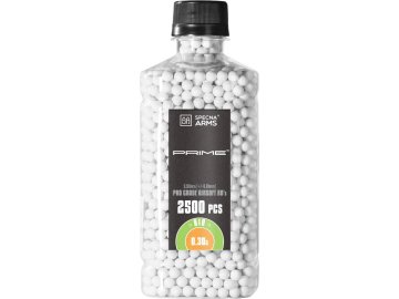 SPE Airsoftové kuličky Specna Arms PRIME™ BIO 0,30g, 2500bb, láhev - bílé 01