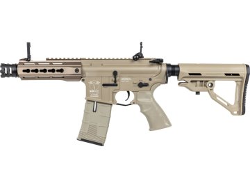 ICS Airsoftová zbraň CXP-UK1 Captain - písková TAN, Mos-Fet, EBB, ICS 01