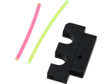 CL Project Design CNC hliníková muška pro ASG Dan Wesson 715 se světlovodným vláknem 1mm, CL Project Design 01