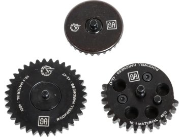 Jin CNC set ocelových ozubených kol JINWANG - 16:1, Specna Arms 01