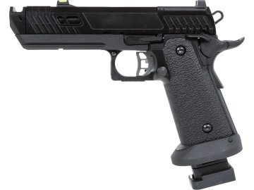 SRC Airsoftová pistole Sahara Viper - černá, kovový závěr, GBB, SRC 01