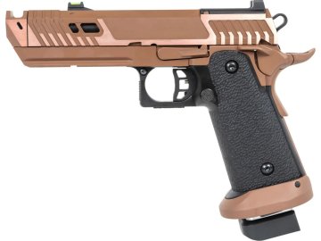 SRC Airsoftová pistole Sahara Viper - Flat Dark Earth, kovový závěr, GBB, SRC 01