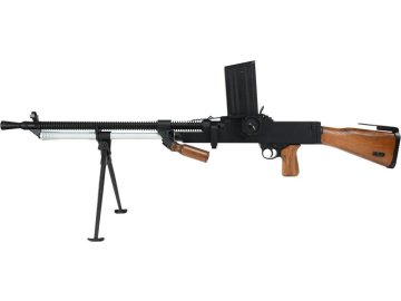 Viva Airsoftový kulomet ZB26 - celokov, pravé dřevo, VIVA ARMS 01
