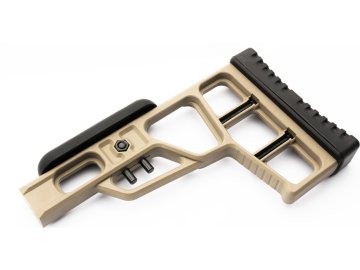 Maple Leaf Samostatná pažba MLC-S2 Tactical Stock - písková TAN, Maple Leaf 01