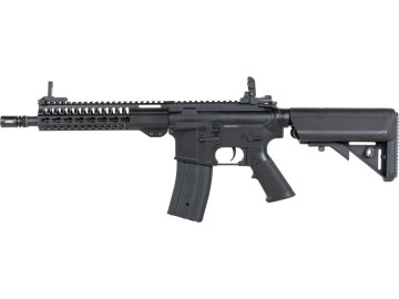 JGG Airsoftová zbraň M4 KeyMod 7" - černá, ABS tělo, Golden Eagle, 6612 01