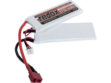 RDX Li-Pol akumulátor Redox 7,4V 1750mAh 30C - 2 díly, Dean-T 01