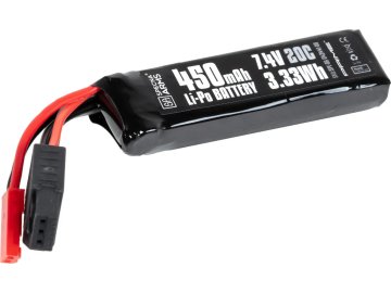 SPE Li-Pol akumulátor Specna Arms x Gens Ace 7,4V 450mAh 20C - JST, G-Tech 01