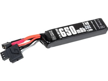 SPE Li-Pol akumulátor Specna Arms x Gens Ace 7,4V 650mAh 20C - Micro Dean-T, G-Tech 01