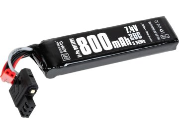 SPE Li-Pol akumulátor Specna Arms x Gens Ace 7,4V 800mAh 20C - JST, G-Tech 01