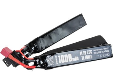 SPE Li-Pol akumulátor Specna Arms x Gens Ace 11,1V 1000mAh 25C - 3 díly, Dean-T, G-Tech 01