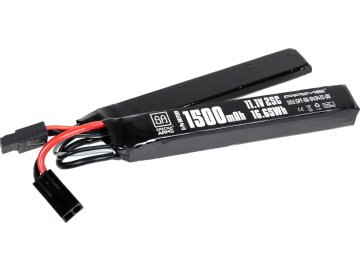 SPE Li-Pol akumulátor Specna Arms x Gens Ace 11,1V 1500mAh 25C - 2 díly, Tamiya malý, G-Tech 01