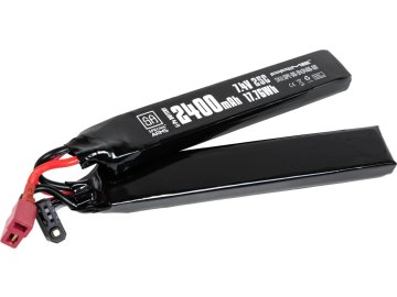 SPE Li-Pol akumulátor Specna Arms x Gens Ace 7,4V 2400mAh 25C - 2 díly, Dean-T, G-Tech 01