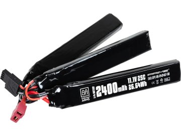 SPE Li-Pol akumulátor Specna Arms x Gens Ace 11,1V 2400mAh 25C - 3 díly, Dean-T, G-Tech 01
