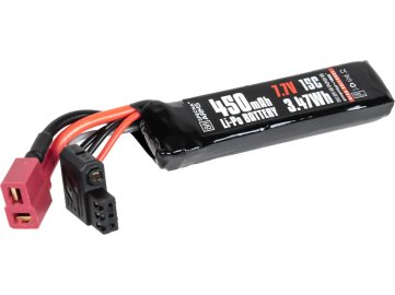 SPE Li-Pol akumulátor Specna Arms x Gens Ace High Voltage 7,7V 450mAh 15C - Dean-T, G-Tech 01