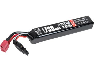 SPE Li-Pol akumulátor Specna Arms x Gens Ace High Voltage 11,55V 750mAh 15C - Dean-T, G-Tech 01