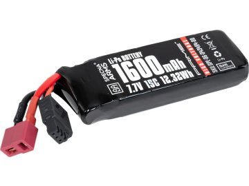 Li-Pol akumulátor Specna Arms x Gens Ace High Voltage 7,7V 1600mAh 15C - Dean-T, G-Tech 01