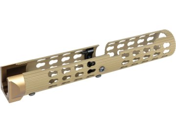 5KU Hliníkové předpažbí KeyMod pro zbraně typu AK-105 (LCT/GHK) - pískový TAN, 5KU 01