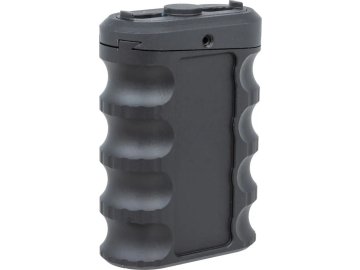 JJA Vertikální hliníková rukojeť / grip Angled na KeyMod/M-LOK - černá, JJ Airsoft, JA-1393 01