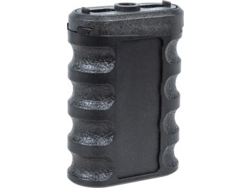 JJA Vertikální nylonová rukojeť / grip Angled na KeyMod/M-LOK - černá, JJ Airsoft, JA-1394 01