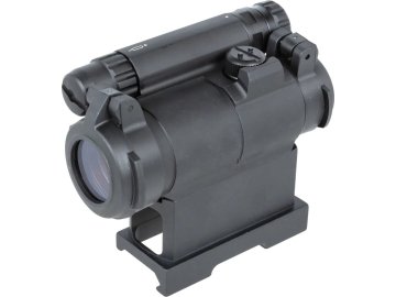 JJA Kolimátor M5 s vysokou a nízkou QD montáží - černý, JJ Airsoft 01