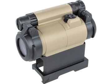 JJA Kolimátor M5 + 3x montáž - pískový TAN, JJ Airsoft 01