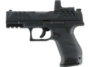 UMAREX Airsoftová pistole Walther P99 PDP Compact 4" - černá, kolimátor, kovový závěr, CO2, GNB, Umarex 01