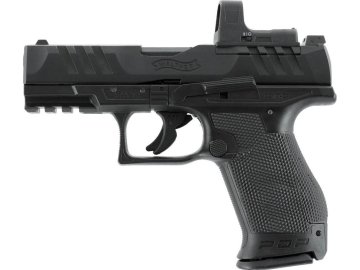 UMAREX Airsoftová pistole Walther P99 PDP Compact 4" - černá, kolimátor, kovový závěr, CO2, GBB, Umarex 01