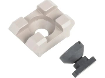 5KU Hliníková RIS lišta 1,5cm B-2M - písková TAN, 5KU 01