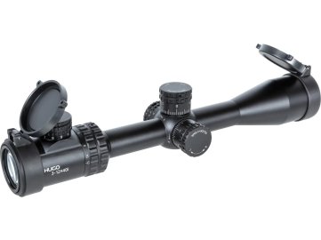 VEC Puškohled Hugo 3-12x40i Fiber - černý, montážní kroužky, clona, Vector Optics 01