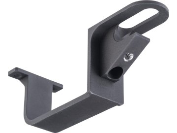 Lambda Defence Adaptér pažbičky AR15 s lučíkem pro TM Saiga GBB - černý, Lambda Defence 01