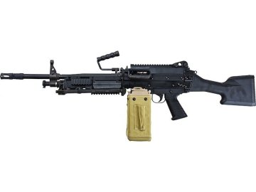 Lambda Defence Airsoftový kulomet MK48 MK3 - černý, ocelový, AEG, Lambda Defence 01