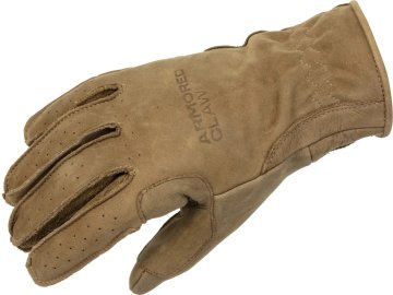 ACL Taktické kožené rukavice Ranger™ - Coyote Brown, Armored Claw 01