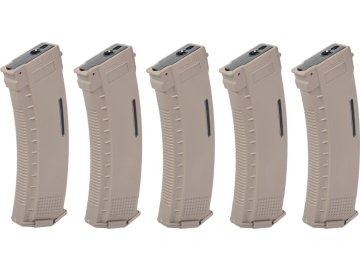 acr Set nastavitelných zásobníků Mid-Cap EMM AK MOD1 pro AK - 5ks, Flat Dark Earth, 130/30bb, Arcturus 01