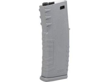 SPE Zásobník Mid-Cap pro M4 - šedý, ABS, tlačný, 120bb, Specna Arms 01