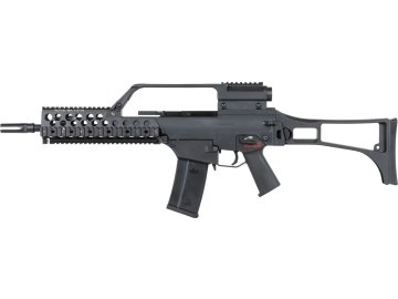 SRC Airsoftová zbraň SR36 KSK GB-303 - černá, optika, Dual Power, GBBR, SRC 01