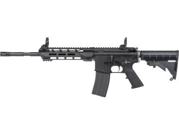 SRC Airsoftová zbraň SR4 ZAROS - černá, Dual Power, Green Gas zásobník, GBBR, SRC 01