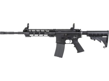 SRC Airsoftová zbraň SR4 ZAROS - černá, Dual Power, CO2 zásobník, GBBR, SRC 01