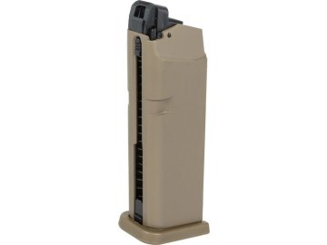 EIC Plynový zásobník pro E&C Glock 19 - Flat Dark Earth, tlačný, 24bb, E&C, MA016 01